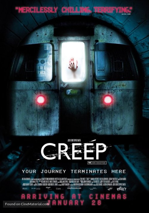 Creep - British Movie Poster