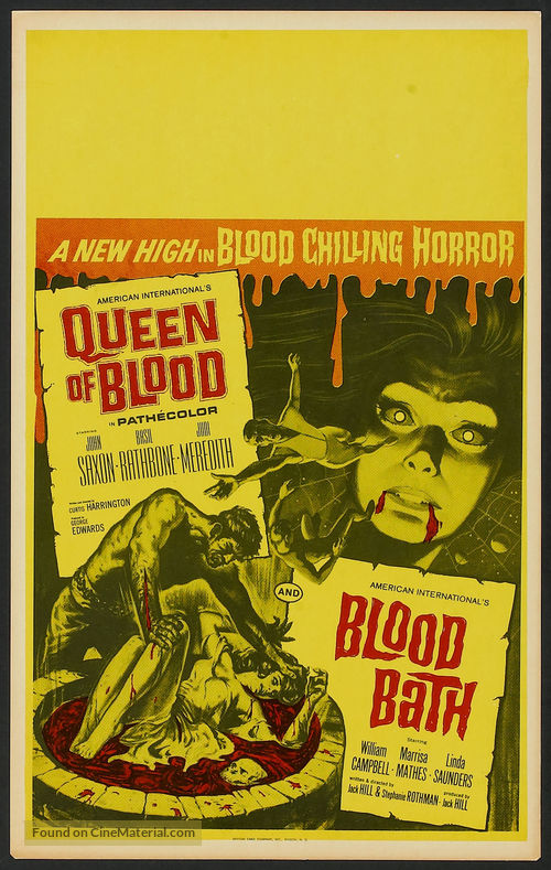 Queen of Blood - Combo movie poster