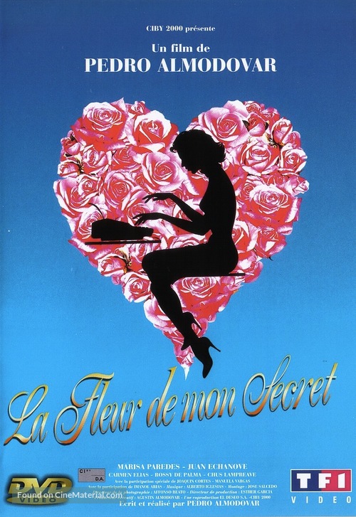 La flor de mi secreto - French DVD movie cover