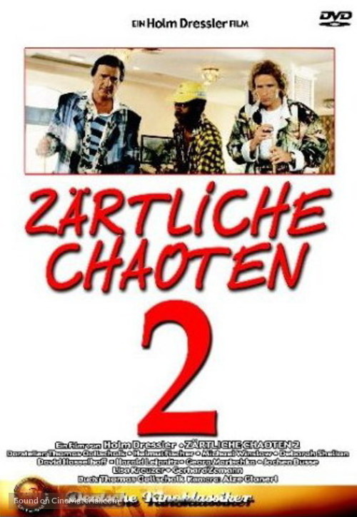 Z&auml;rtliche Chaoten II - German DVD movie cover