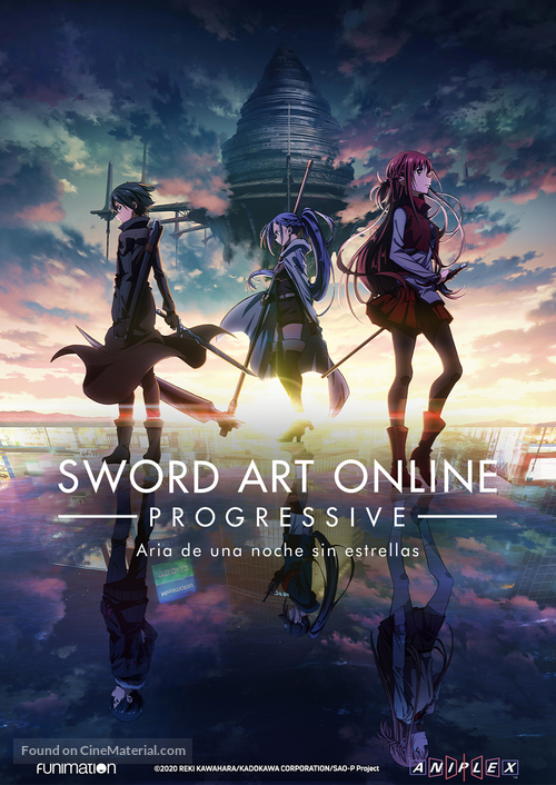 Gekij&ocirc;ban Sword Art Online Progressive Hoshi naki yoru no Aria - Mexican Movie Poster