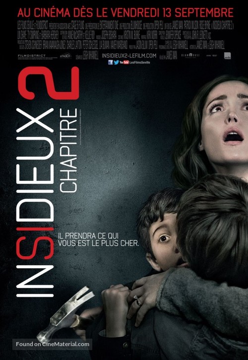 Insidious: Chapter 2 - Canadian Movie Poster