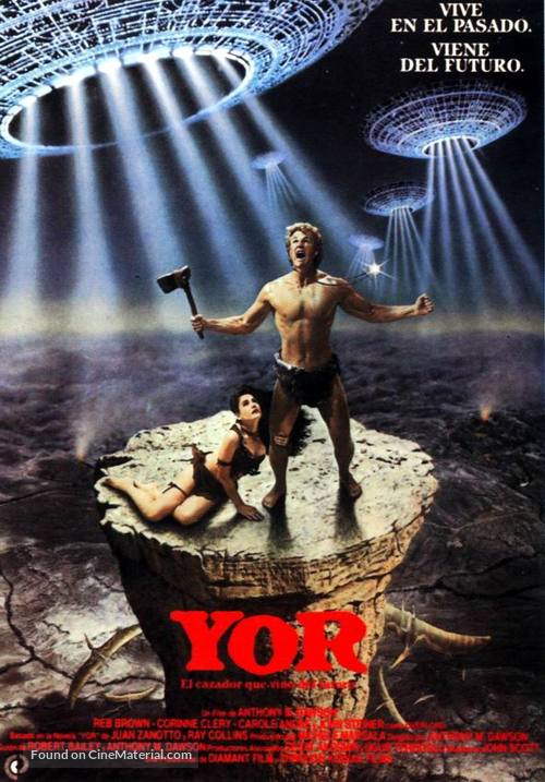 Il mondo di Yor - Spanish Movie Poster