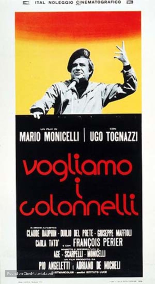 Vogliamo i colonnelli - Italian Movie Poster