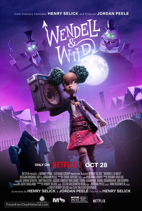Wendell and Wild - Movie Poster