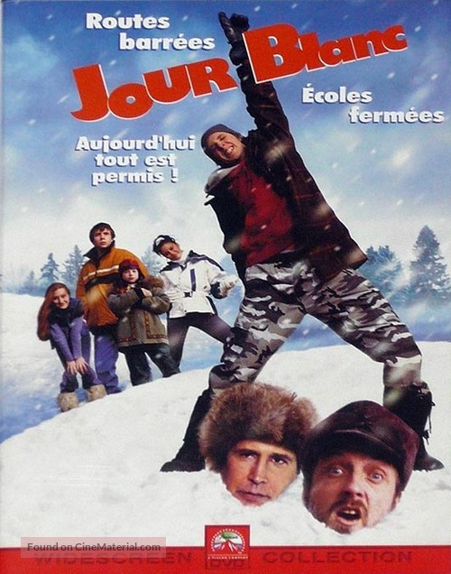 Snow Day - French DVD movie cover