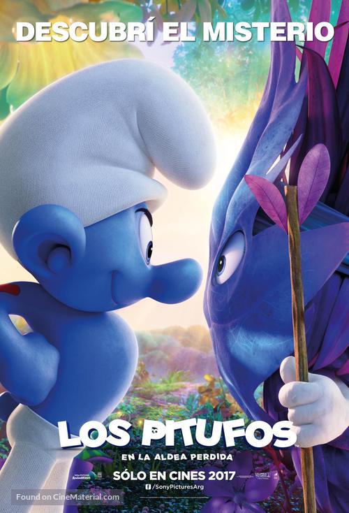 Smurfs: The Lost Village - Argentinian Movie Poster