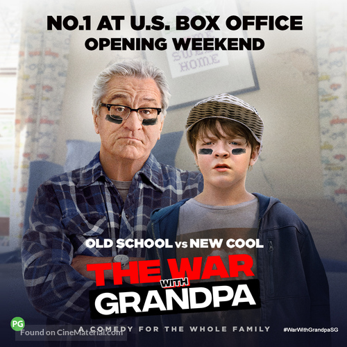 The War with Grandpa - Singaporean Movie Poster