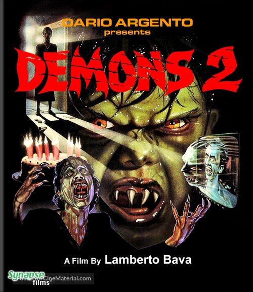 D&egrave;moni 2... l&#039;incubo ritorna - Blu-Ray movie cover