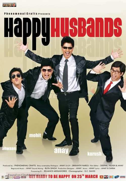 Happy Husbands - Indian Movie Poster