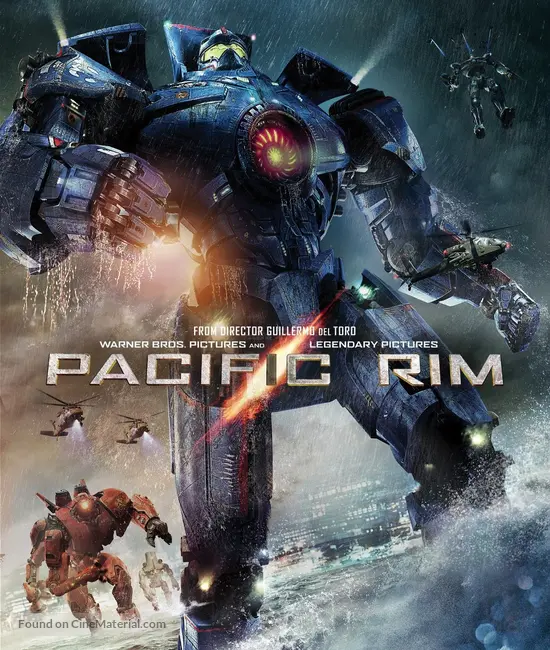 Pacific Rim (2013) blu-ray movie cover