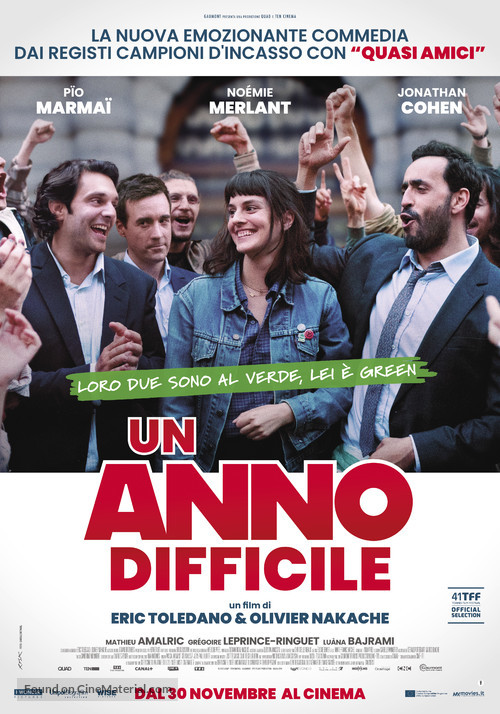 Une ann&eacute;e difficile - Italian Movie Poster
