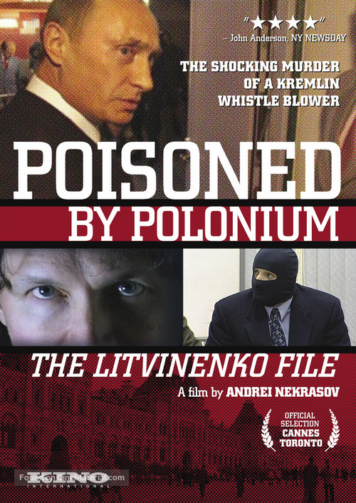 Rebellion: The Litvinenko Case - DVD movie cover