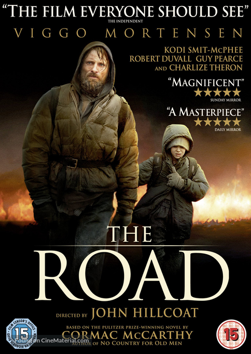 The Road - British DVD movie cover
