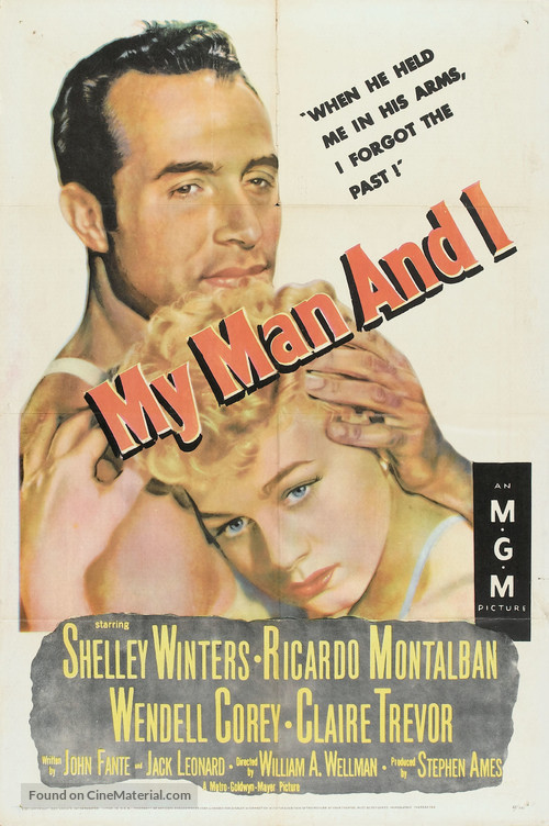 My Man and I - Theatrical movie poster