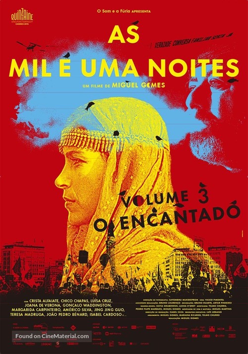 As Mil e Uma Noites: Volume 3, O Encantado - Portuguese Movie Poster