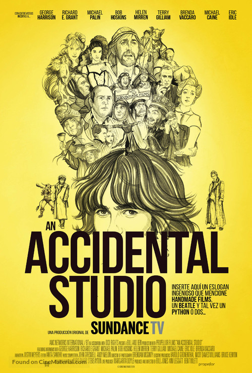 An Accidental Studio - British Movie Poster