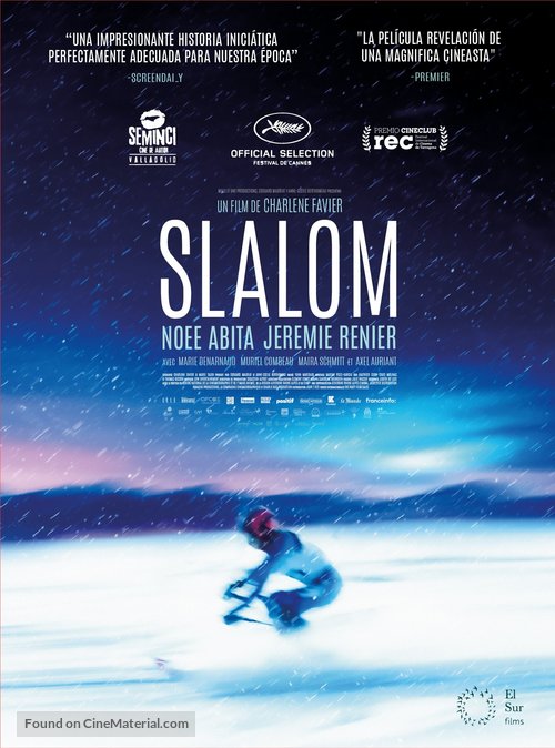 Slalom - Spanish Movie Poster