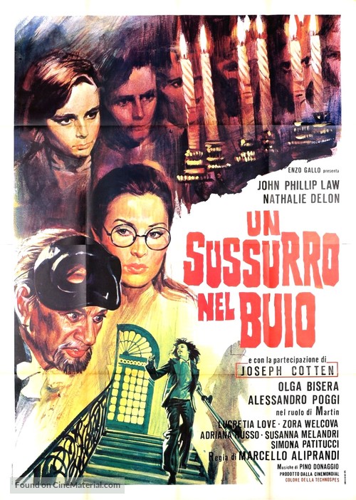 Un sussurro nel buio - Italian Movie Poster