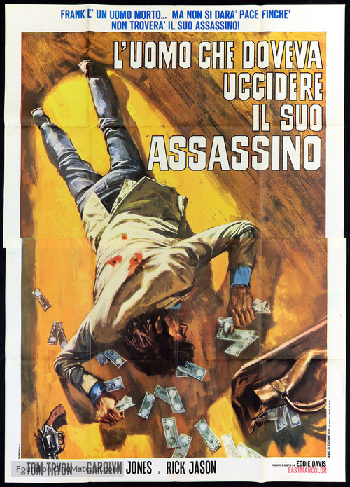 Color Me Dead - Italian Movie Poster