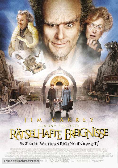 Lemony Snicket&#039;s A Series of Unfortunate Events - German Movie Poster