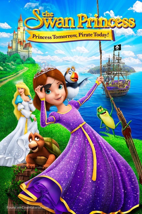 The Swan Princess: Princess Tomorrow, Pirate Today! - Video on demand movie cover