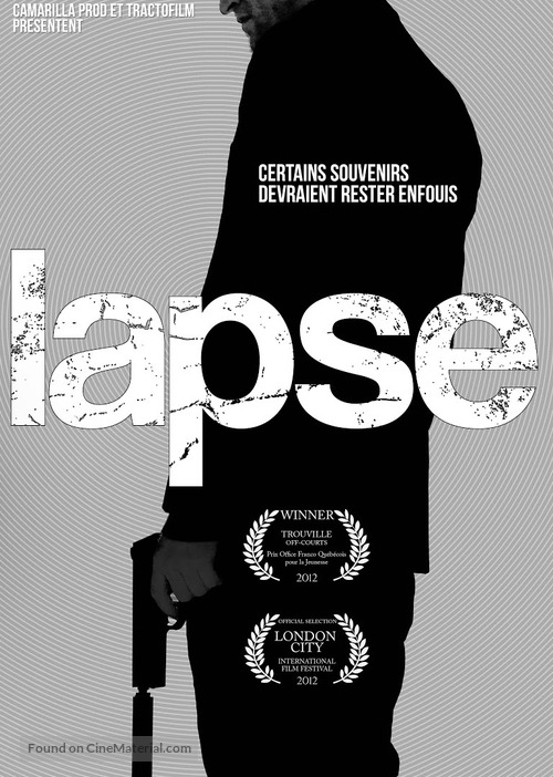 Lapse - French DVD movie cover