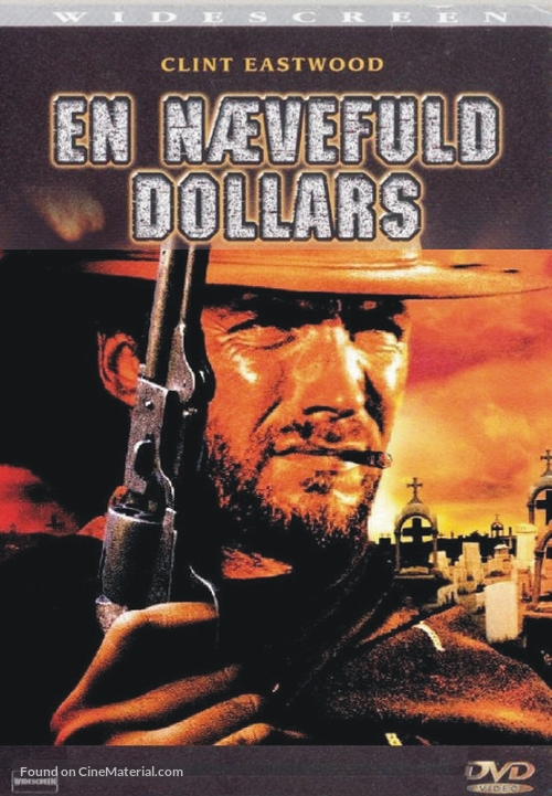 Per un pugno di dollari - Danish DVD movie cover