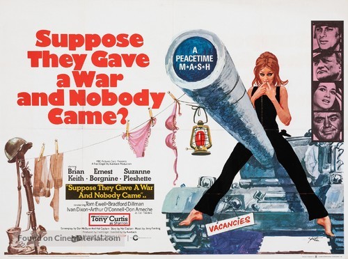 Suppose They Gave a War and Nobody Came? - British Movie Poster