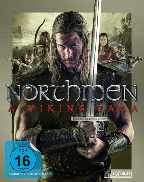 Northmen: A Viking Saga - German Blu-Ray movie cover