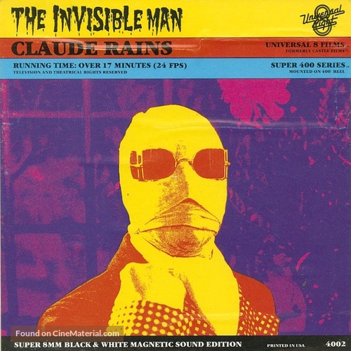 The Invisible Man - Movie Cover