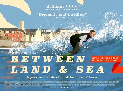 Between Land and Sea - Irish Movie Poster