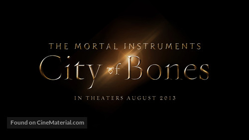 The Mortal Instruments: City of Bones - Movie Poster