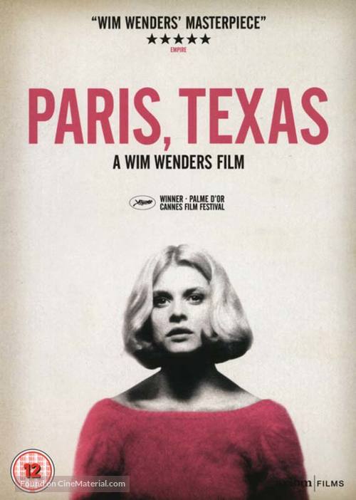Paris, Texas - British Movie Cover
