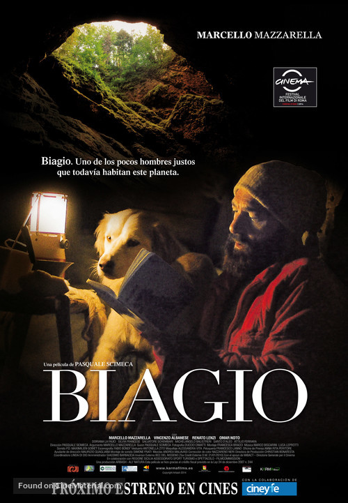 Biagio - Spanish Movie Poster