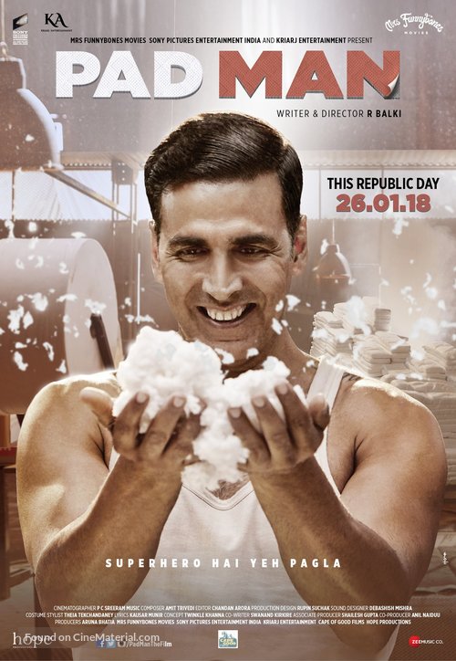 Padman - Indian Movie Poster