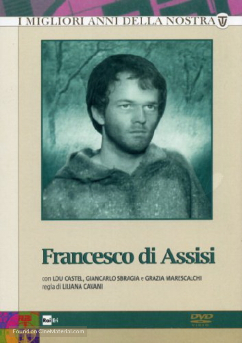 Francesco d&#039;Assisi - Italian DVD movie cover