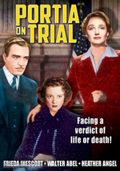 Portia on Trial - DVD movie cover