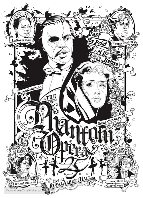 The Phantom of the Opera at the Royal Albert Hall - poster