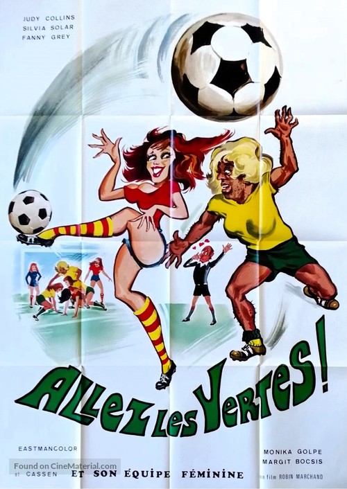 La liga no es cosa de hombres - French Movie Poster