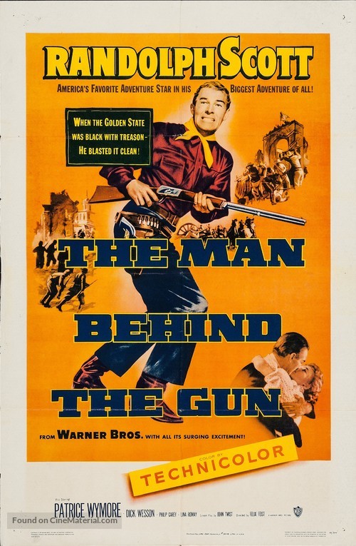 The Man Behind the Gun - Movie Poster