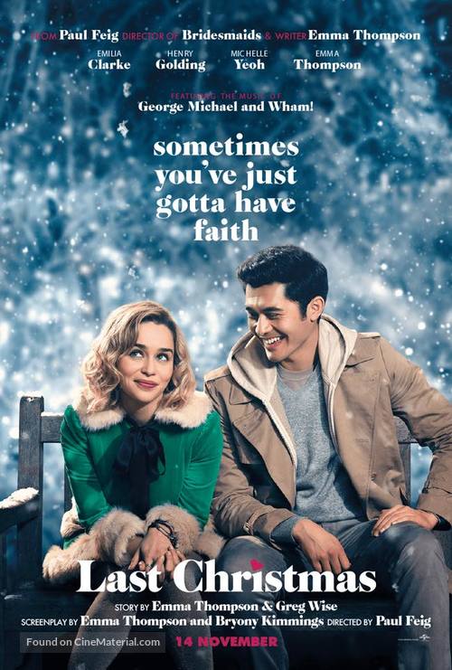 Last Christmas - Malaysian Movie Poster