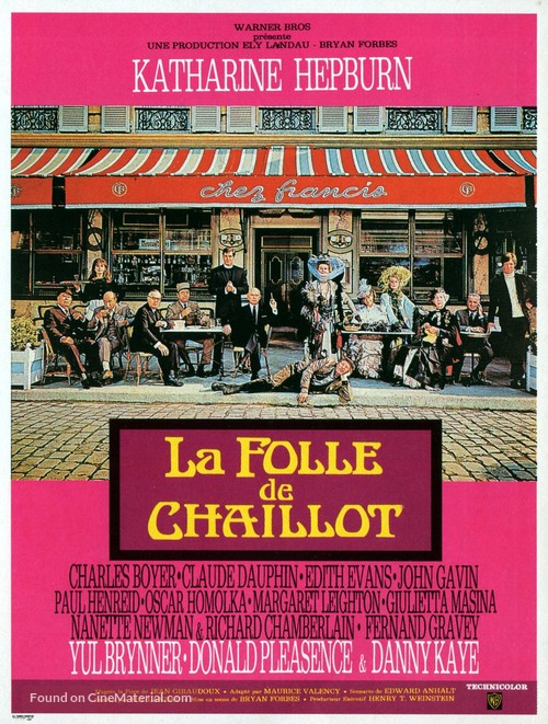 The Madwoman of Chaillot - French Movie Poster