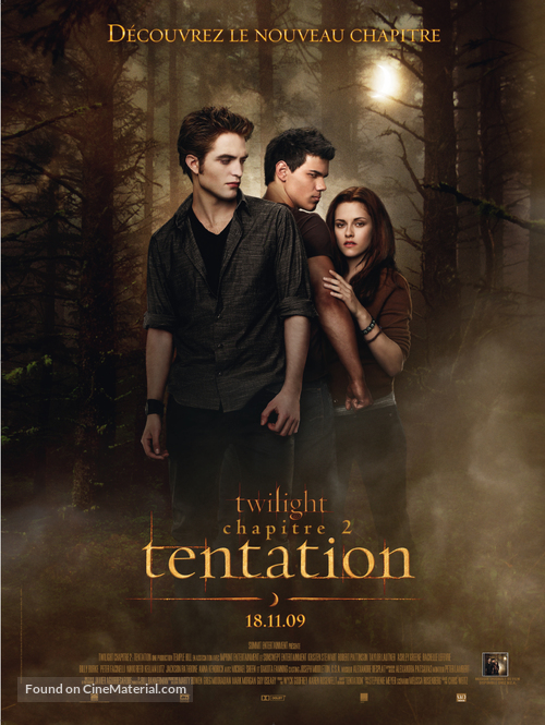 The Twilight Saga: New Moon - French Movie Poster