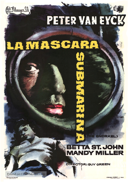 The Snorkel - Spanish Movie Poster