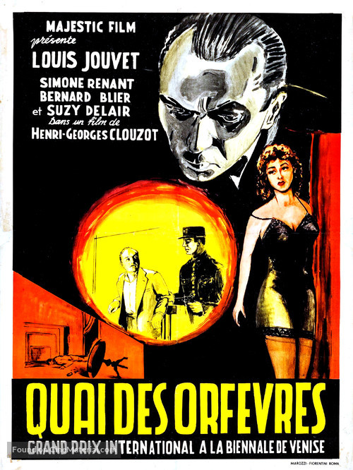 Quai des Orf&egrave;vres - French Movie Poster