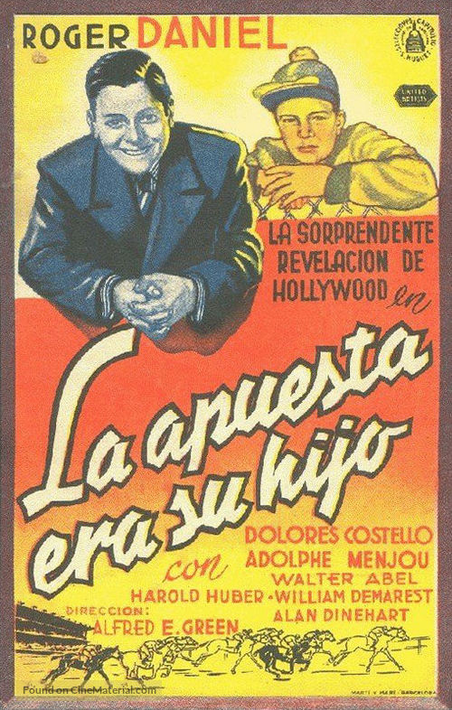 King of the Turf - Spanish Movie Poster