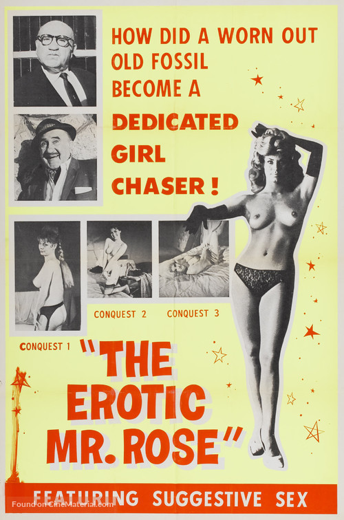 The Erotic Mr. Rose - Theatrical movie poster