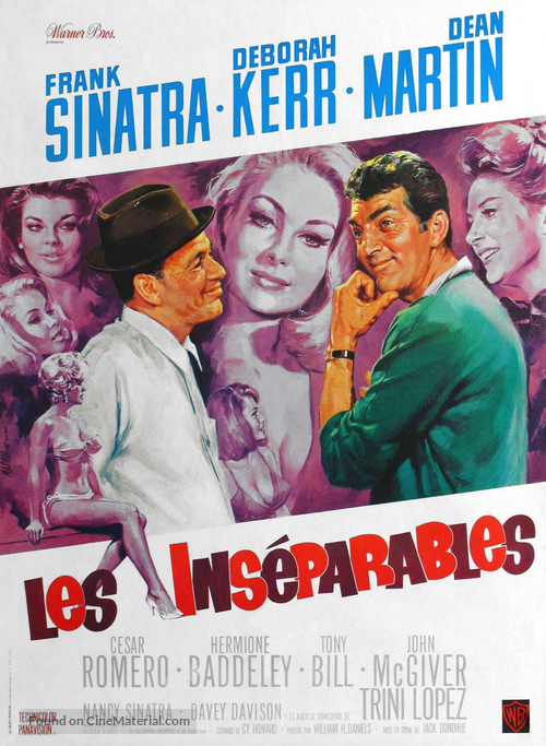 Marriage on the Rocks - French Movie Poster