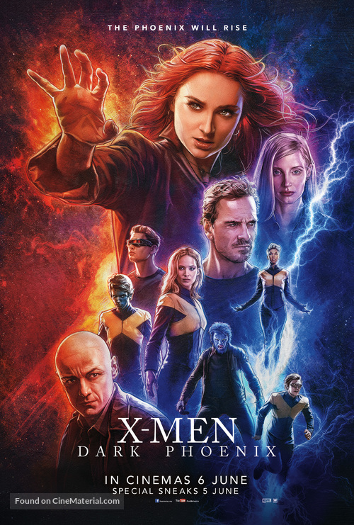 Dark Phoenix - Malaysian Movie Poster